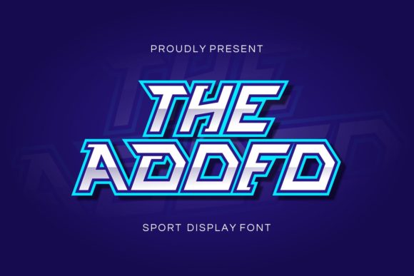 Adofo: A Fun Display Font with a Futuristic Feel