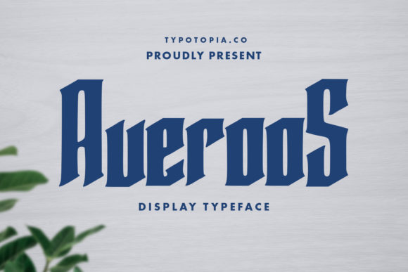 Averoos: Elevate Your Design with Bold Typography