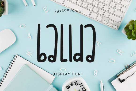 Balida: A Playful Font That Elevates Creativity and Design