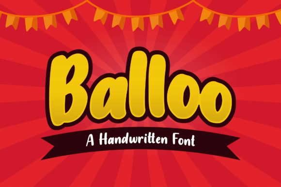 Balloo Font: A Joyful Addition to Your Creative Projects