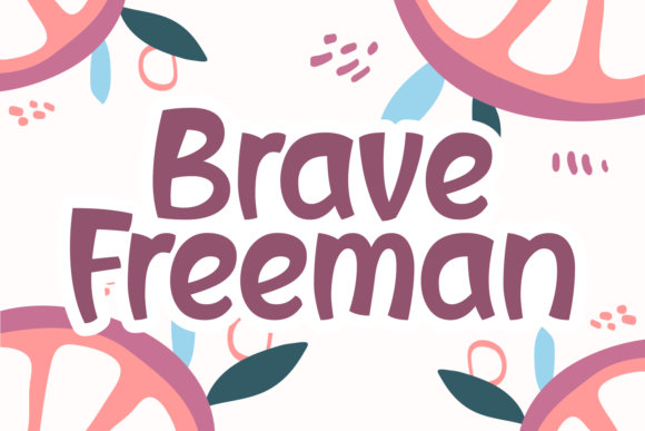 Brave Freeman Font: A Simple and Quirky Display Font for Creative Projects