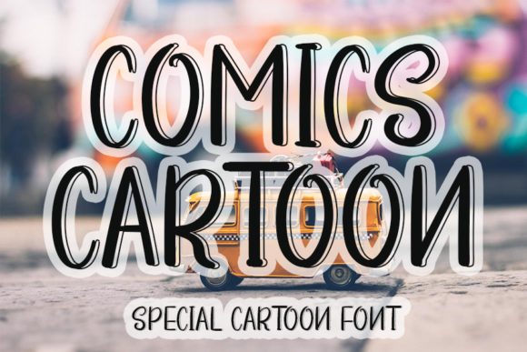 Comics Cartoon: A Magical Display Font for Creative Expression