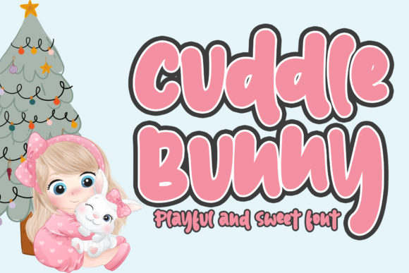 Cuddle Bunny Font for Creative Projects