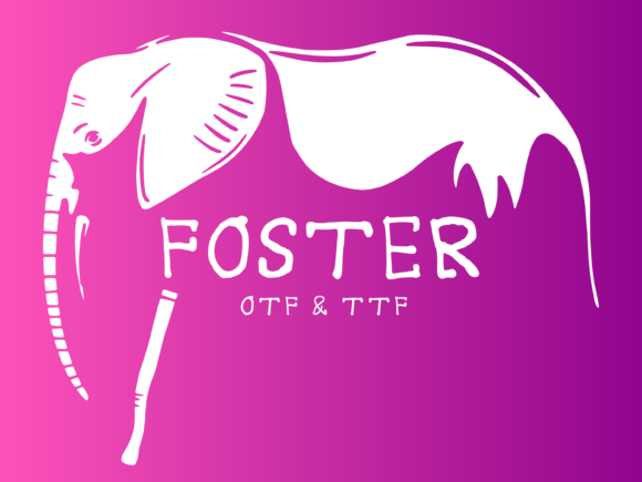 Foster Font for Creative Projects