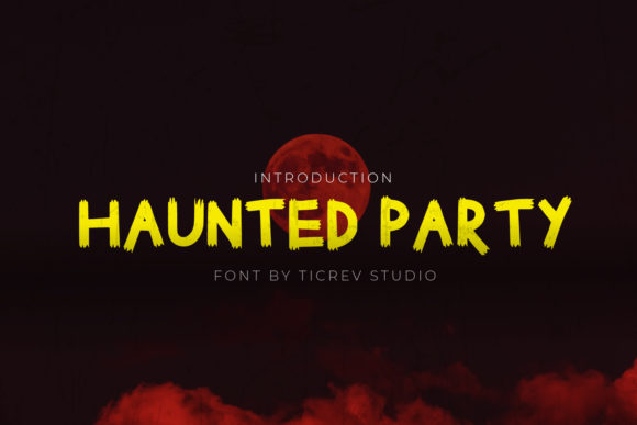 Haunted Party: A Spooky Font That Adds Character to Your Designs