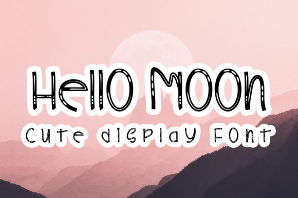 Hello Moon Font: A Simple Elegance for Creative Projects