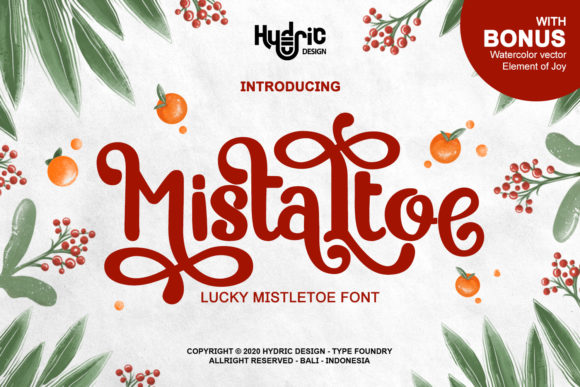Mistaltoe: A Font That Elevates Design with Timeless Charm