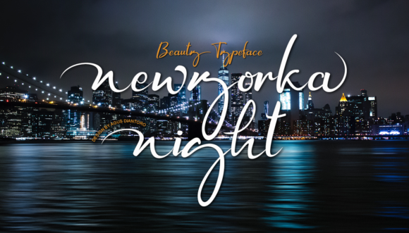 Newyorka Night: A Font That Elevates Your Creative Projects