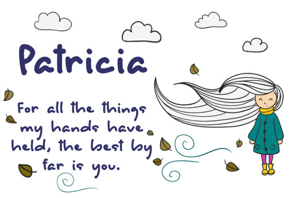 Patricia: A Versatile Font for Creative Projects