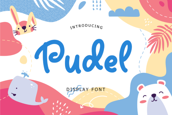 Pudel: A Cute Display Font That Brings Fun and Quirkiness to Your Designs