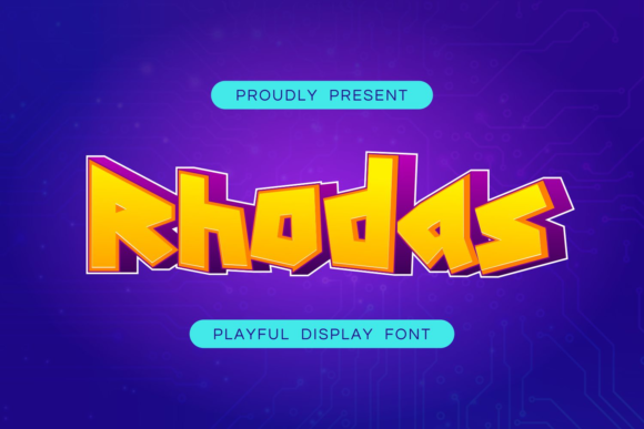 Rhodas Font: A Bold and Playful Choice for Childlike Design