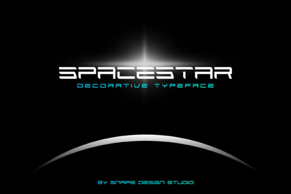 Spacestar: A Futuristic Display Font for Bold Creative Expression
