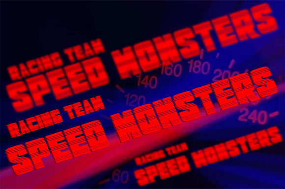 Speed Monsters: A Joyful Font for Modern Design Projects